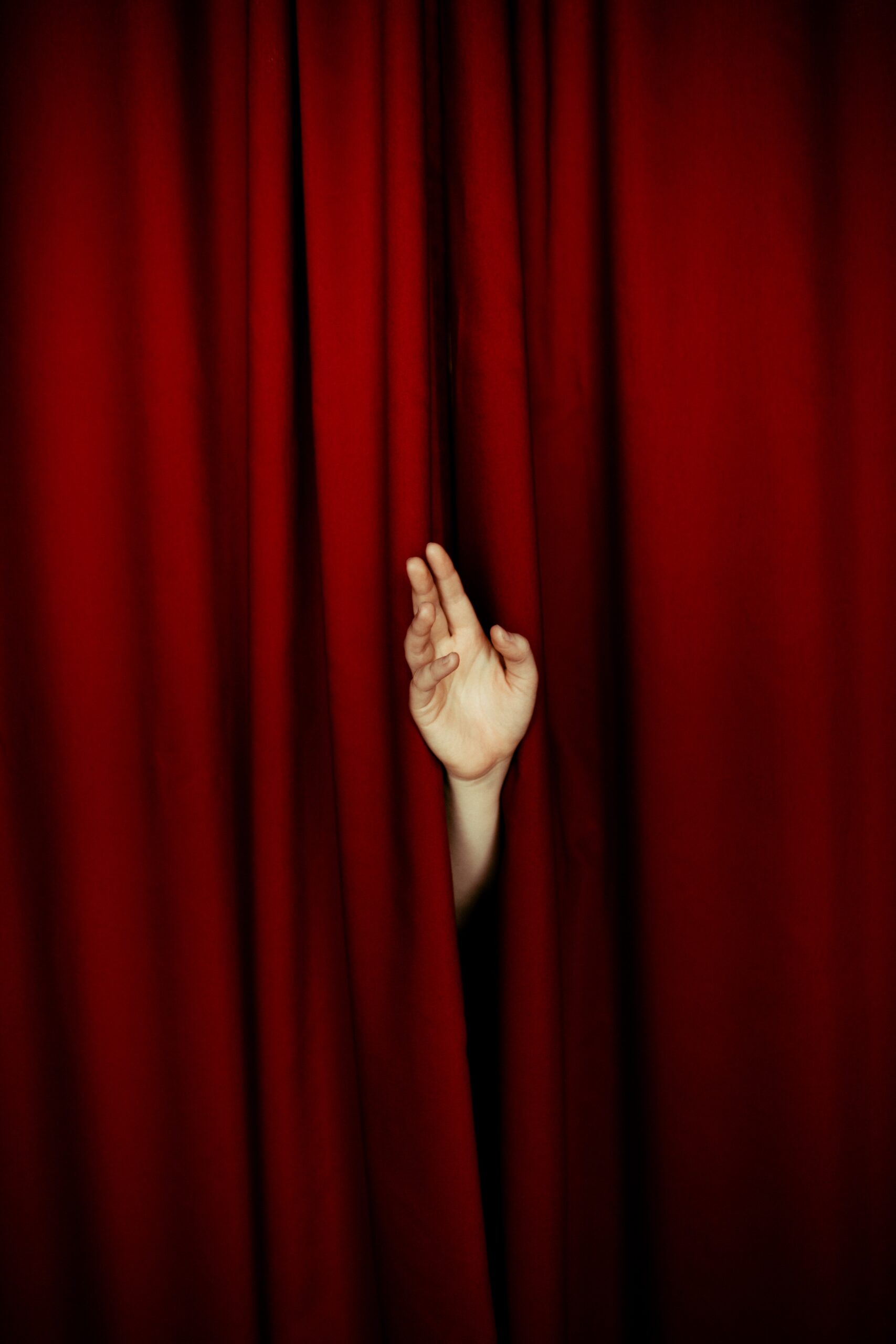 sing-at-home-mom-hand-through-curtain
